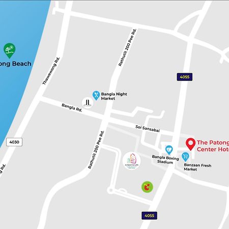 The Patong Center Hotel Extérieur photo